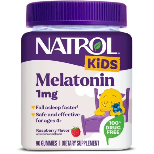Melatonina Niños 1mg, Natrol, 90 Gomitas