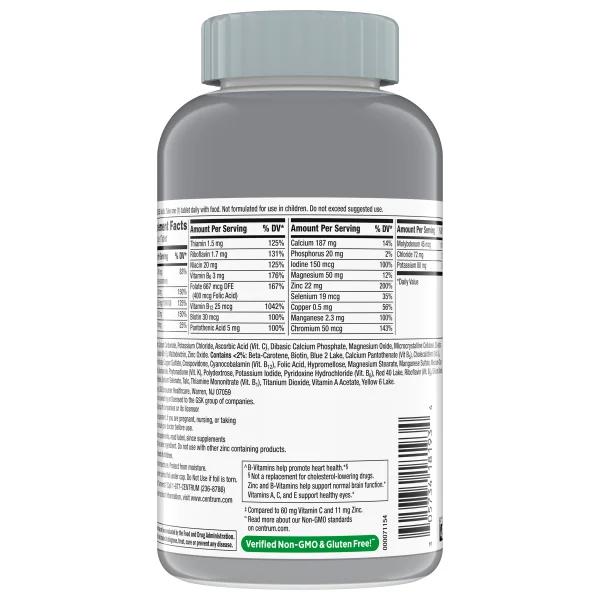 Centrum Silver Adultos 50+ Multivitamínico, 325 Tabletas - Imagen 2