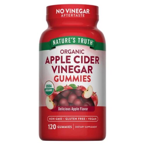Vinagre de Sidra de Manzana, Nature's Truth, 120 Gomitas
