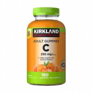 Vitamina C 250mg, Gomitas para Adultos, Kirkland, 180 Gomitas