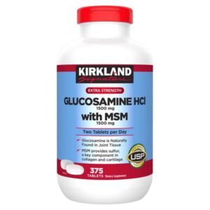 Glucosamina Extra Fuerte, Kirkland, 375 Tabletas