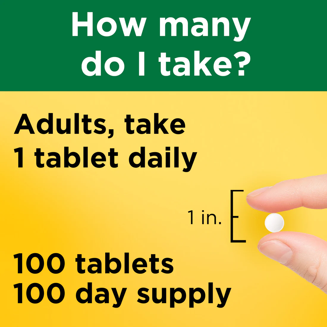 Zinc 30mg, Nature Made, 100 Tabletas - Imagen 3