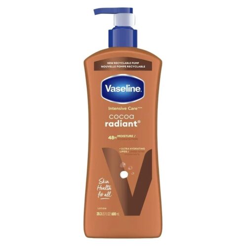 Loción Corporal Cocoa Radiant, Vaseline Intensive Care, 600ml