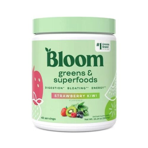 Suplemento en Polvo, Bloom Nutrition Greens & Superfoods, 290g 50 Servicios