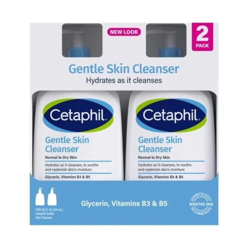 Limpieza Facial, Cetaphil Gentle Skin Cleanser, 20 fl oz