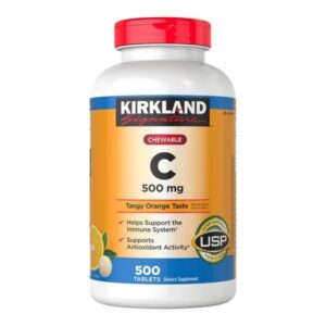 Vitamina C 500mg, Kirkland, 500 Tabletas