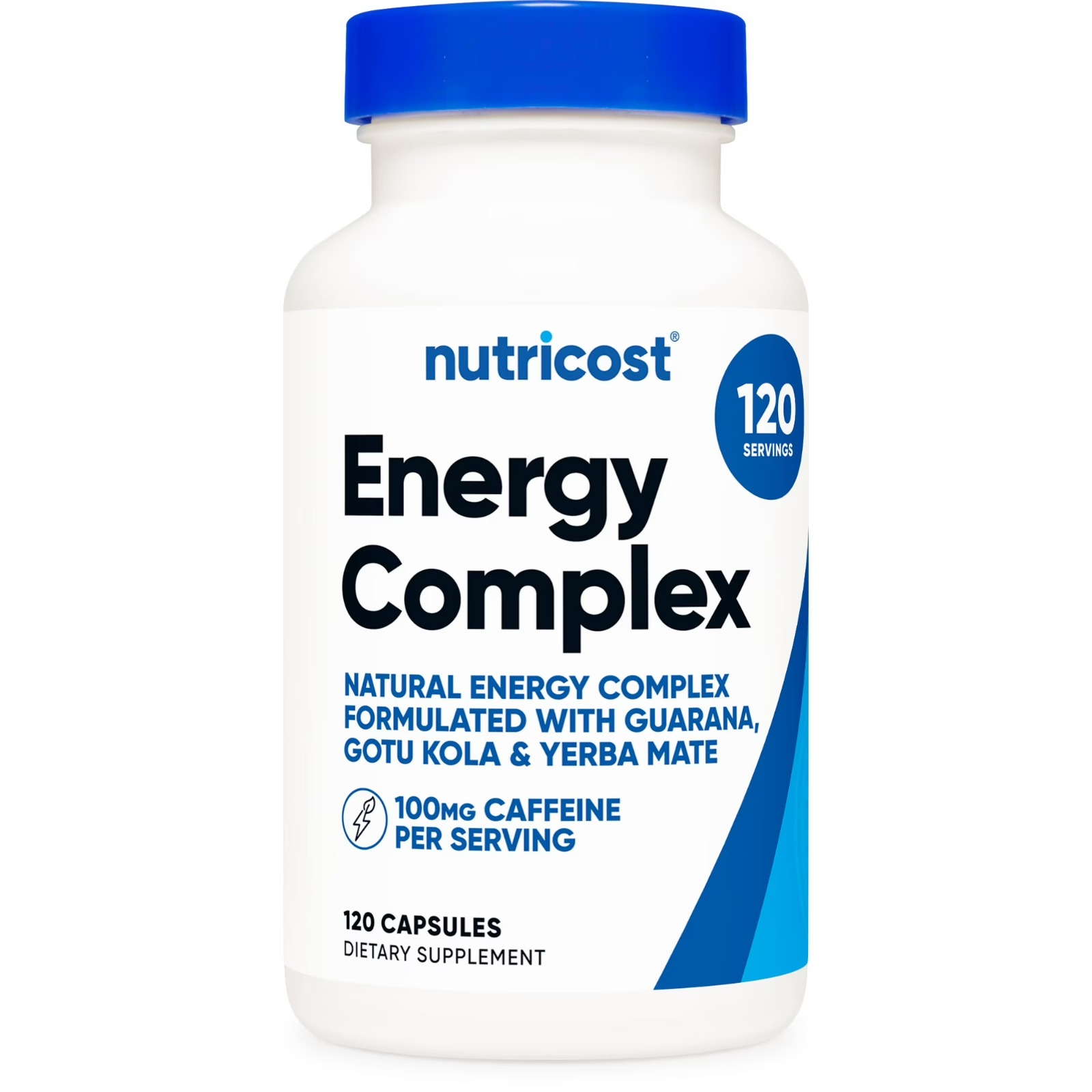 Energy Complex, Nutricost Complejo de Energía, 120 Cápsulas