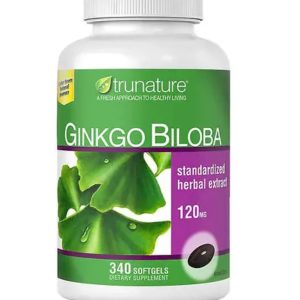 Ginkgo Biloba 120 mg Trunature 340 Cápsulas