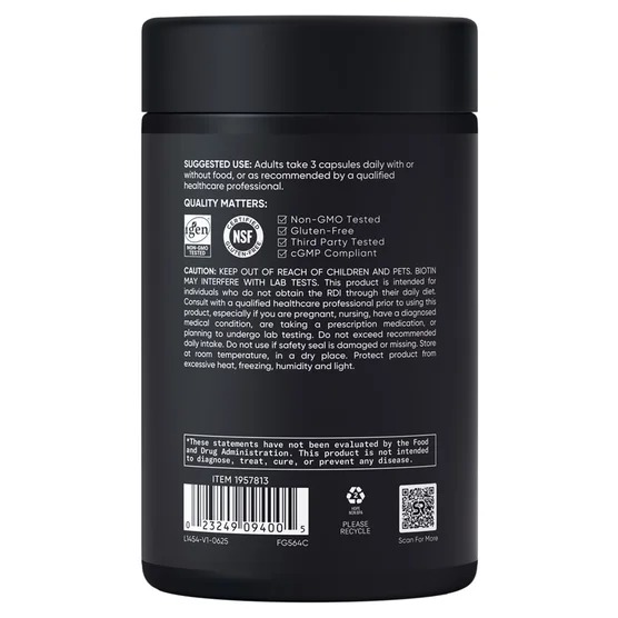 Múltiple de Colágeno, Sports Research, 180 Cápsulas - Imagen 3