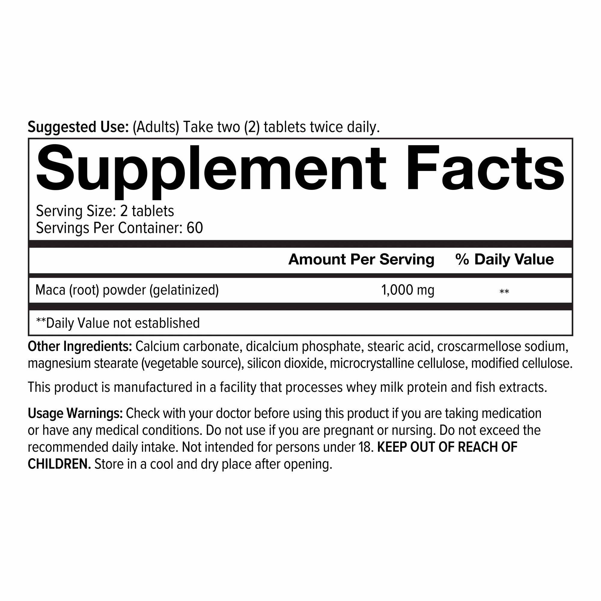 Maca para Hombre, Youtheory, 120 Tabletas - Imagen 2