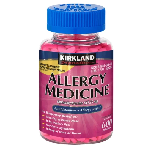 Allergy Medicine, Kirkland, 600 Mini Tabletas