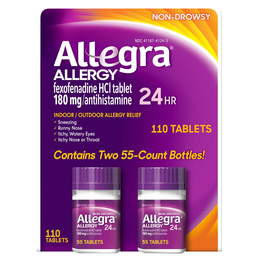 Allegra Allergy180 mg, 110 Tabletas