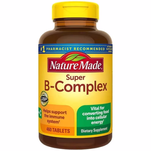 Super B-Complex, Nature Made, 460 Tabletas