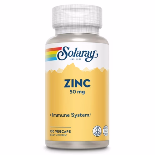 Zinc Solaray, 50 mg