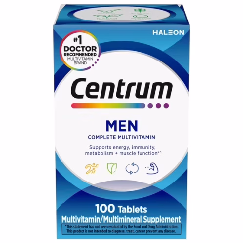 Centrum Multivitamínico para Hombre, 100 Tabletas