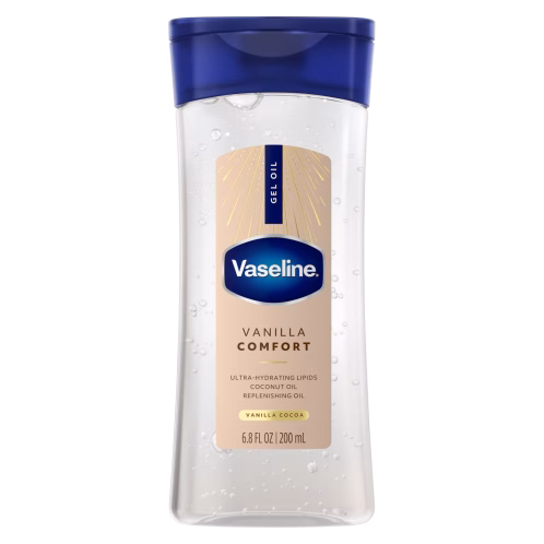 Vaseline Comfort Moisturizing Gel de Cuerpo, Aceite de Vinilla - 6.8 fl oz