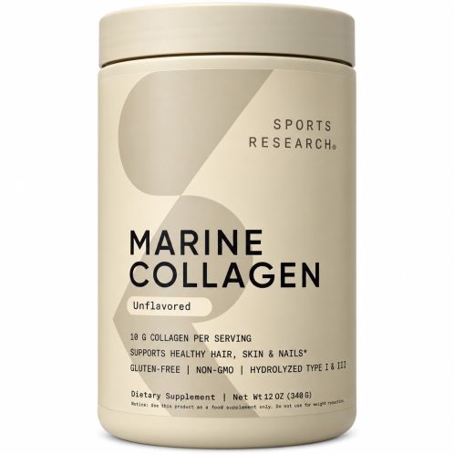 Colágeno Marino Hidrolizado – Sports Research – 340 g